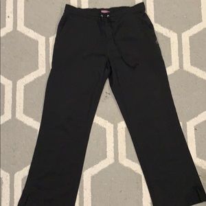 Black scrub pants